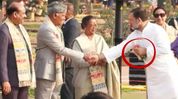 Rahul Gandhi wore ‘northeastern patka’ at Rashtrapati Bhavan ‘At Home’, claim Congress sources Rahul Gandhi wore ‘northeastern patka’ at Rashtrapati Bhavan ‘At Home’, claim Congress sources