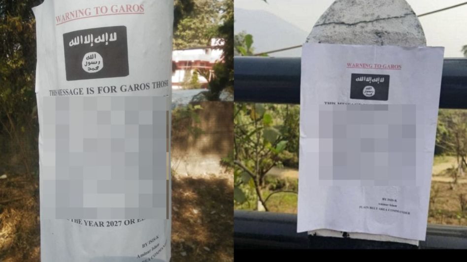 Meghalaya police probe ISIS-linked threat poster ordering land eviction in West Garo Hills Meghalaya police probe ISIS-linked threat poster ordering land eviction in West Garo Hills