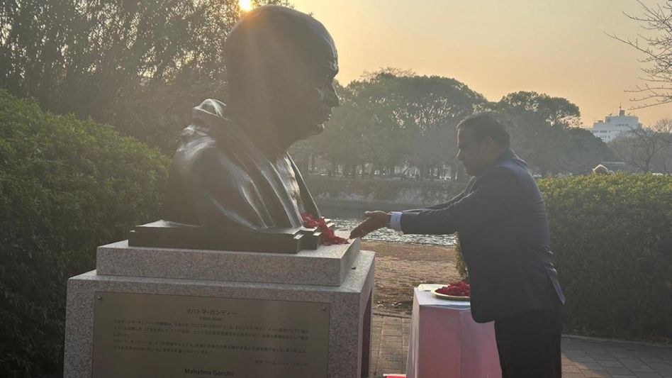 Assam CM links Gandhi’s ideals to rural-led governance as Delhi tightens security on Martyrs’ Day Assam CM links Gandhi’s ideals to rural-led governance as Delhi tightens security on Martyrs’ Day