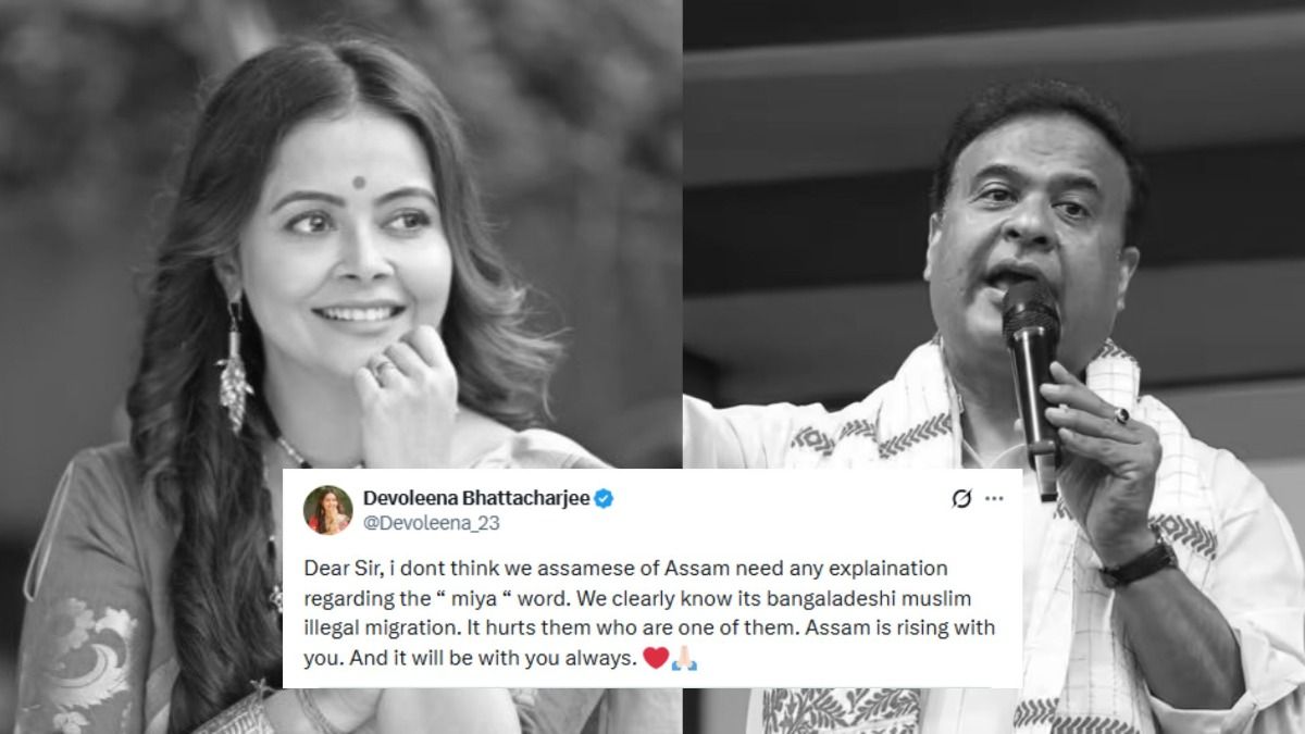 Actor Devoleena backs Assam CM on ‘Miya’ remark, says Assamese need no explanation