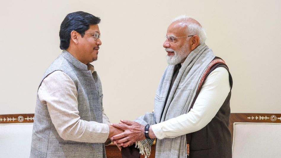 Meghalaya’s development momentum, future funding discussed at Sangma–Modi meet Meghalaya’s development momentum, future funding discussed at Sangma–Modi meet