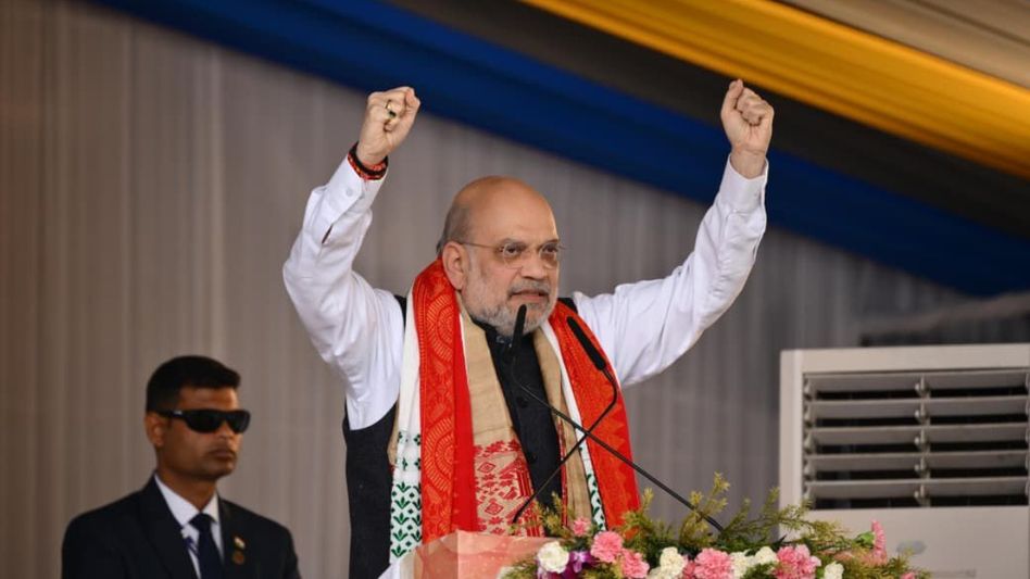 Amit Shah sets ‘development, secure Assam’ agenda; BJP eyes third consecutive term in 2026 Amit Shah sets ‘development, secure Assam’ agenda; BJP eyes third consecutive term in 2026