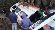 Assam: Passenger Traveller overturns after head-on collision with dumper in Sribhumi, several injured Assam: Passenger Traveller overturns after head-on collision with dumper in Sribhumi, several injured