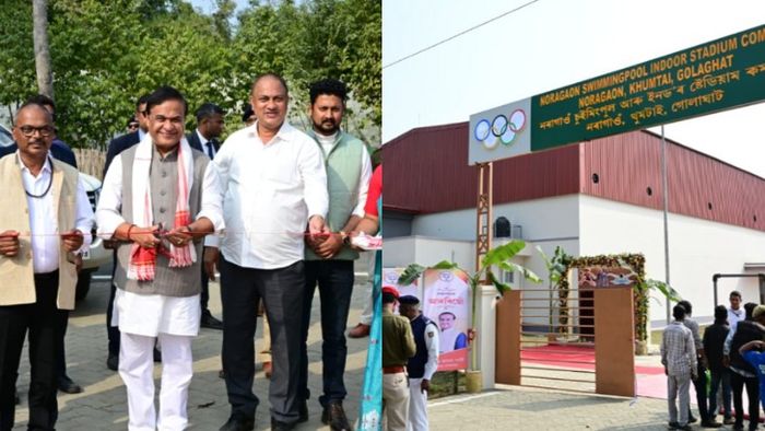 CM inaugurates Rs 12-cr Naragaon Mini Stadium