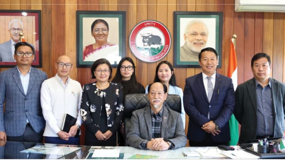 Nagaland CM Neiphiu Rio launches digitisation of old birth and death certificates Nagaland CM Neiphiu Rio launches digitisation of old birth and death certificates
