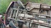 Nagaland: Four killed, several injured as bus overturns near Kohima Nagaland: Four killed, several injured as bus overturns near Kohima