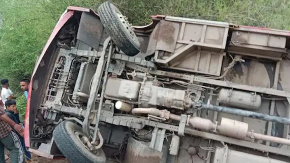 Nagaland: Four killed, several injured as bus overturns near Kohima Nagaland: Four killed, several injured as bus overturns near Kohima