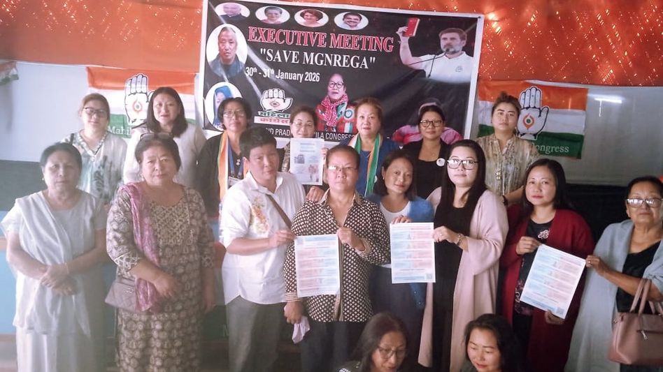 Nagaland Mahila Congress flags wage delays, job losses under MGNREGA in state Nagaland Mahila Congress flags wage delays, job losses under MGNREGA in state