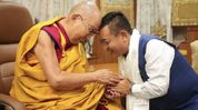 Sikkim CM congratulates Dalai Lama on Grammy Award win Sikkim CM congratulates Dalai Lama on Grammy Award win