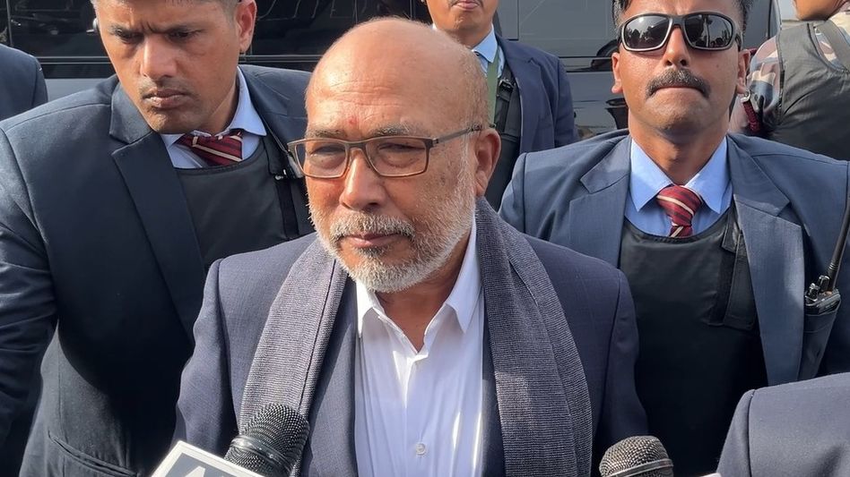 Manipur NDA MLAs reach Delhi as BJP weighs options ahead of President’s rule deadline Manipur NDA MLAs reach Delhi as BJP weighs options ahead of President’s rule deadline