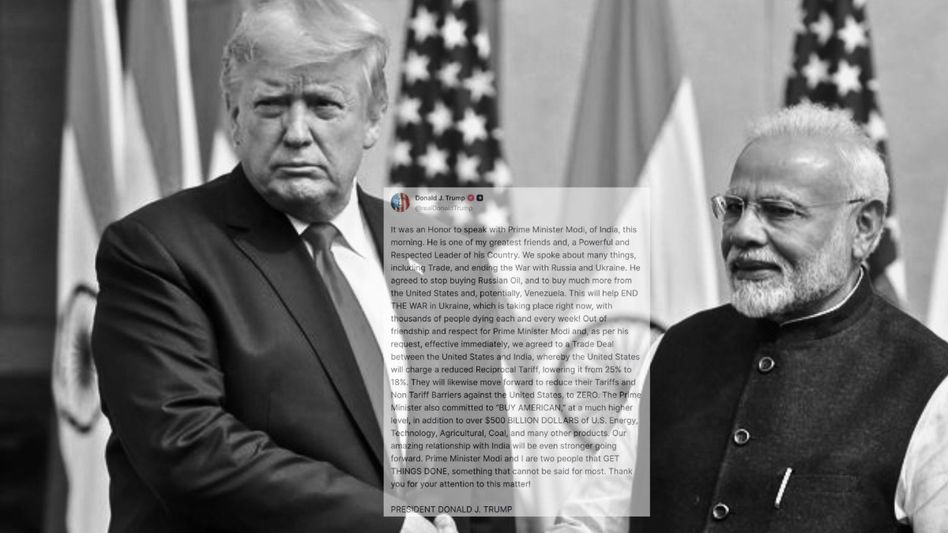 Modi agreed to ‘BUY AMERICAN’, halt Russian oil as US-India trade deal cuts tariffs: Trump Modi agreed to ‘BUY AMERICAN’, halt Russian oil as US-India trade deal cuts tariffs: Trump