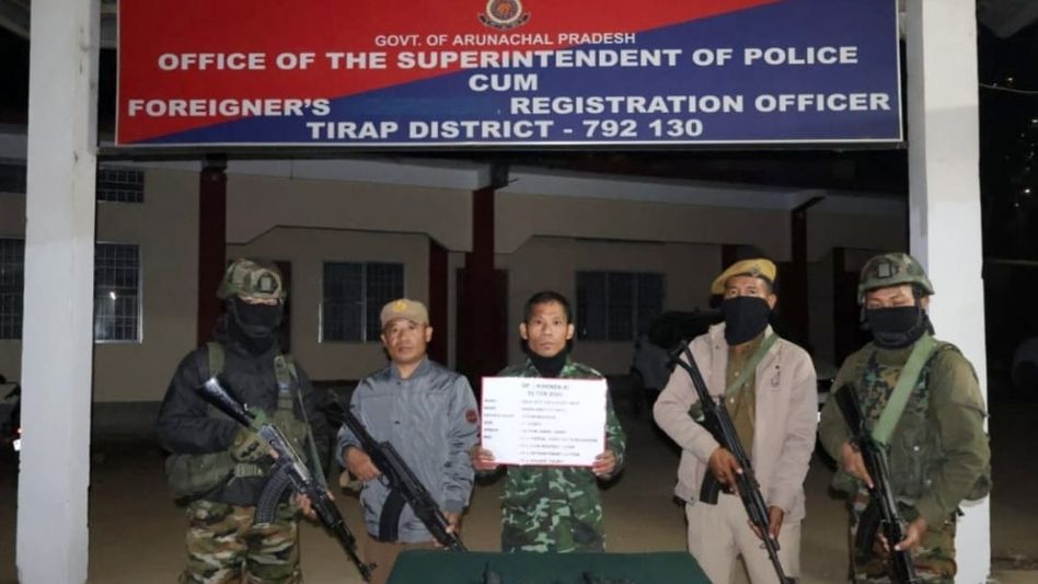 NSCN-K cadre surrenders in Tirap, boost to peace efforts in Arunachal NSCN-K cadre surrenders in Tirap, boost to peace efforts in Arunachal