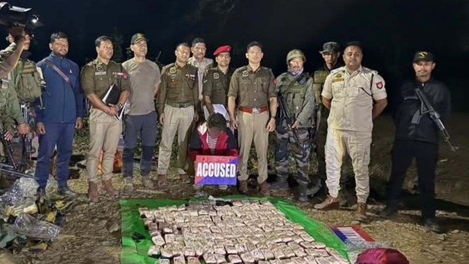 Assam Police seize Rs 14 crore worth of drugs in Cachar, one arrested Assam Police seize Rs 14 crore worth of drugs in Cachar, one arrested