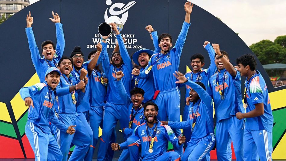 Cricket fraternity hails India’s record sixth U-19 World Cup title, Kohli and Gambhir lead tributes Cricket fraternity hails India’s record sixth U-19 World Cup title, Kohli and Gambhir lead tributes