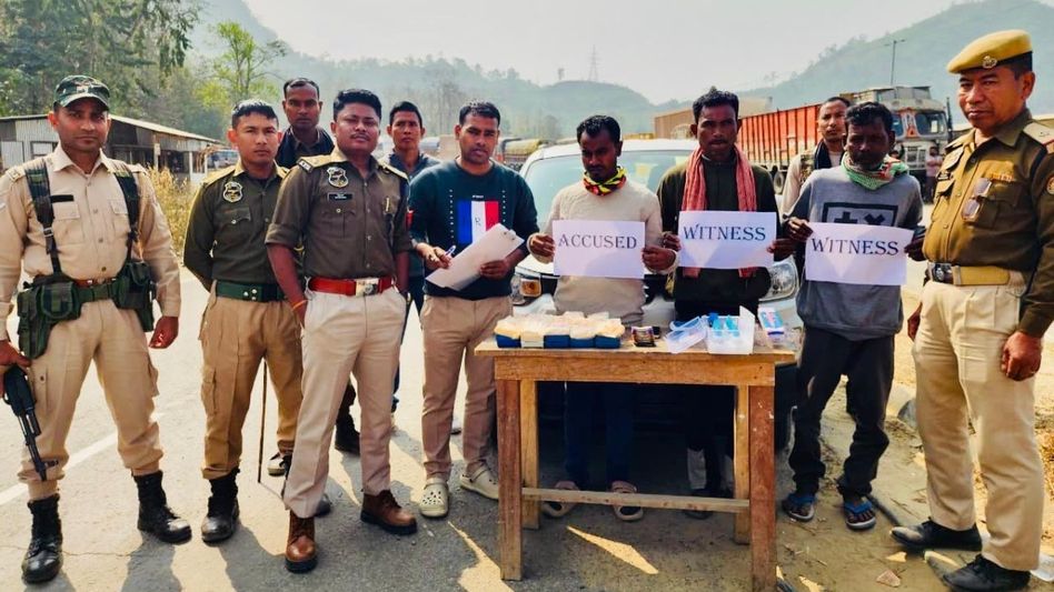 176.55 grams of suspected heroin seized, two drug traffickers arrested in Dima Hasao crackdown 176.55 grams of suspected heroin seized, two drug traffickers arrested in Dima Hasao crackdown