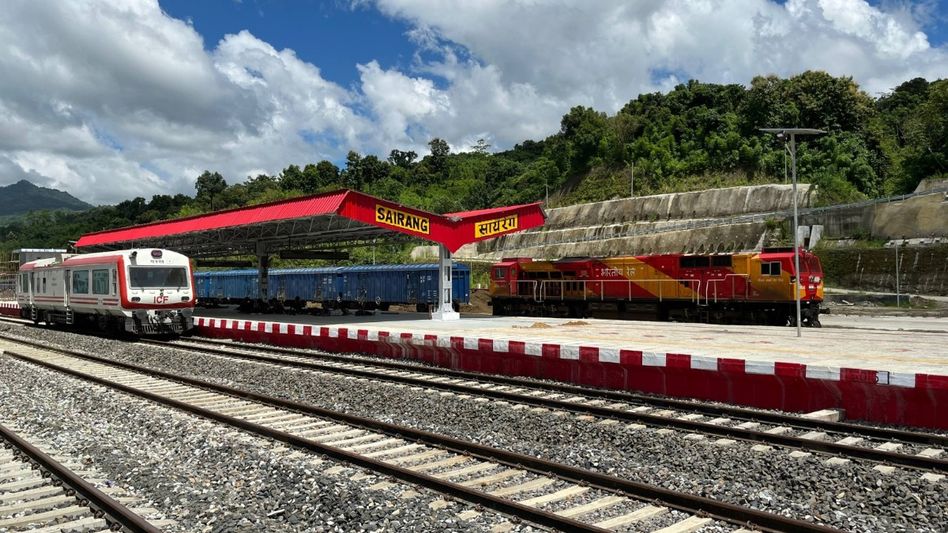 Silchar–Sairang passenger train to be flagged off on February 9, linking Barak Valley with Aizawl Silchar–Sairang passenger train to be flagged off on February 9, linking Barak Valley with Aizawl
