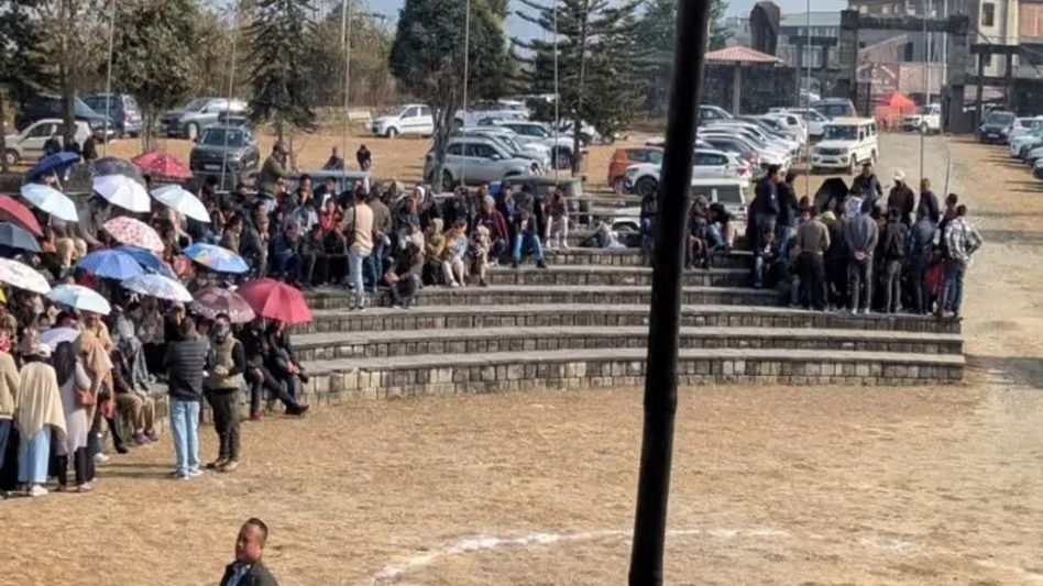 Nagaland ad hoc teachers warn hunger strike as protest enters sixth day Nagaland ad hoc teachers warn hunger strike as protest enters sixth day