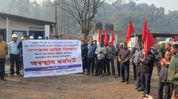 National strike hits Assam’s Margherita, coal workers protest against four labour codes National strike hits Assam’s Margherita, coal workers protest against four labour codes
