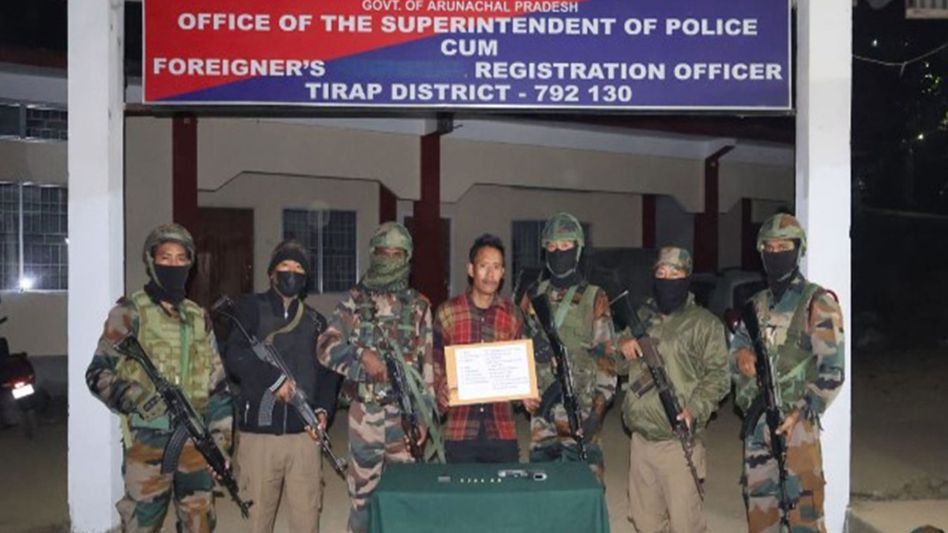NSCN-K (Khango) cadre surrenders before Assam Rifles in Arunachal's Tirap NSCN-K (Khango) cadre surrenders before Assam Rifles in Arunachal's Tirap