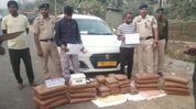 Tripura Police seize 121 kg ganja worth Rs 10 lakh on NH-208, two arrested Tripura Police seize 121 kg ganja worth Rs 10 lakh on NH-208, two arrested