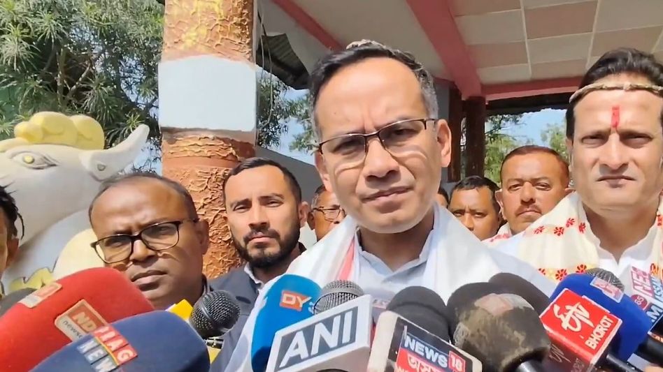 Gaurav Gogoi dodges martyr family's fury on Pakistan links, pitches flood relief and ST status in Majuli Gaurav Gogoi dodges martyr family's fury on Pakistan links, pitches flood relief and ST status in Majuli