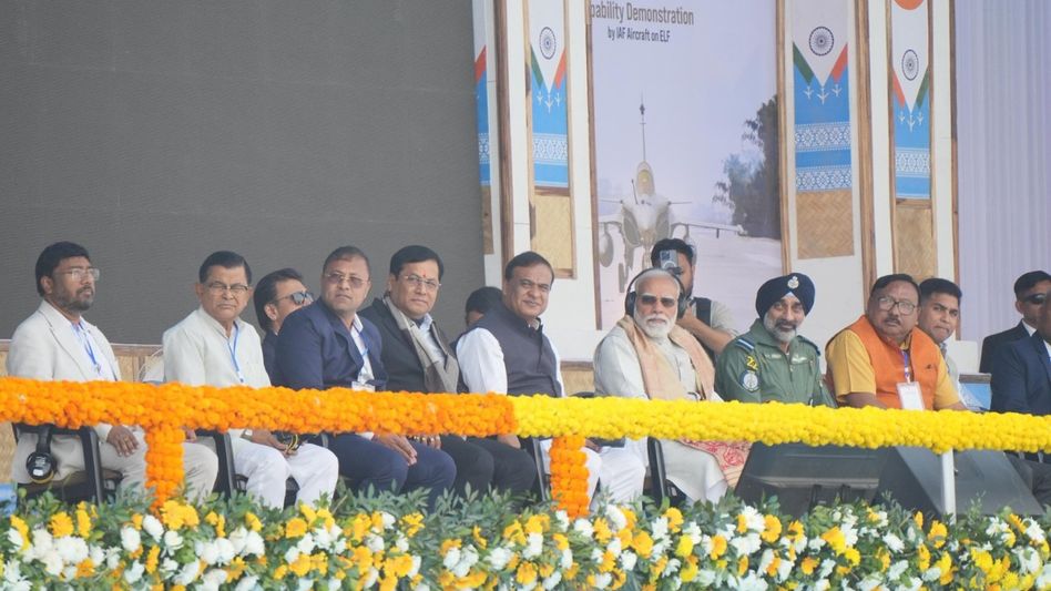 Assam’s tax share up fivefold under BJP, says PM Modi; slams Congress era allocation Assam’s tax share up fivefold under BJP, says PM Modi; slams Congress era allocation