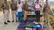 1.1 lakh Yaba tablets seized in Dholai; CM Himanta praises Assam Police 1.1 lakh Yaba tablets seized in Dholai; CM Himanta praises Assam Police