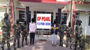 Two female PLA cadres among five militants arrested near Indo-Myanmar border in Manipur Two female PLA cadres among five militants arrested near Indo-Myanmar border in Manipur