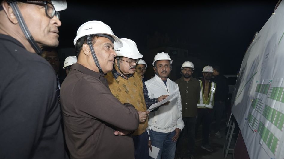 Assam CM reviews ongoing construction of Guwahati's Cycle Factory, Bharalumukh flyovers on February 14 Assam CM reviews ongoing construction of Guwahati's Cycle Factory, Bharalumukh flyovers on February 14