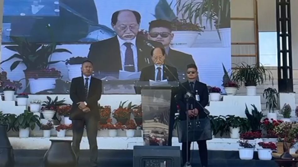 Neiphiu Rio presses for early Naga settlement at Lui-Ngai-Ni celebration in Ukhrul Neiphiu Rio presses for early Naga settlement at Lui-Ngai-Ni celebration in Ukhrul