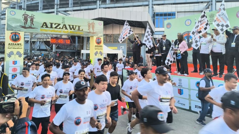Aizawl International Half Marathon sees participation double, draws global field Aizawl International Half Marathon sees participation double, draws global field