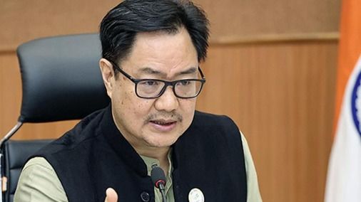 Union Minister Kiren Rijiju 