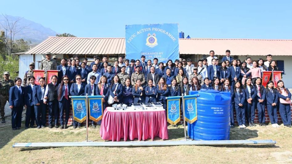 CRPF’s 112 battalion extends civic support to Oasis College, Kangpokpi CRPF’s 112 battalion extends civic support to Oasis College, Kangpokpi