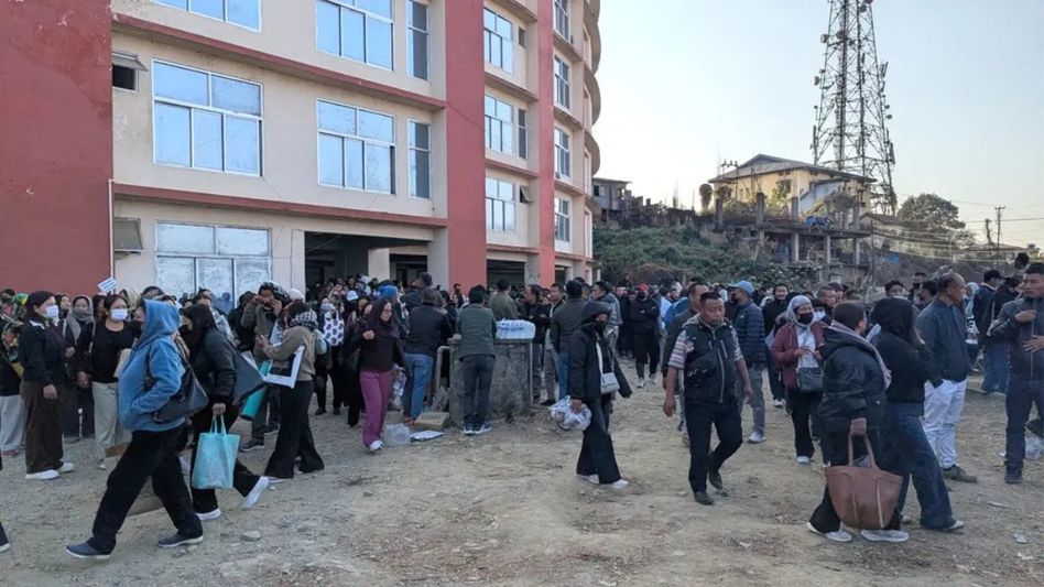 Nagaland govt meets protesting adhoc teachers as stir enters 11th day Nagaland govt meets protesting adhoc teachers as stir enters 11th day