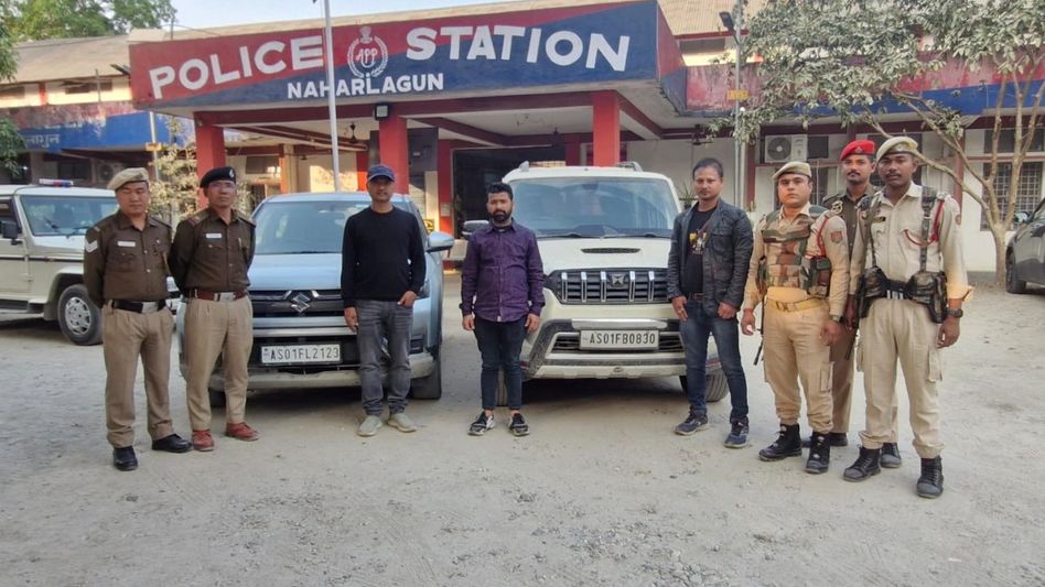 Arunachal Police bust inter-state racket; 16 luxury vehicles seized, one held Arunachal Police bust inter-state racket; 16 luxury vehicles seized, one held