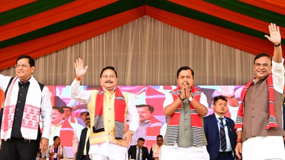 BJP chief sets 50% vote target per booth for Assam Assembly polls BJP chief sets 50% vote target per booth for Assam Assembly polls
