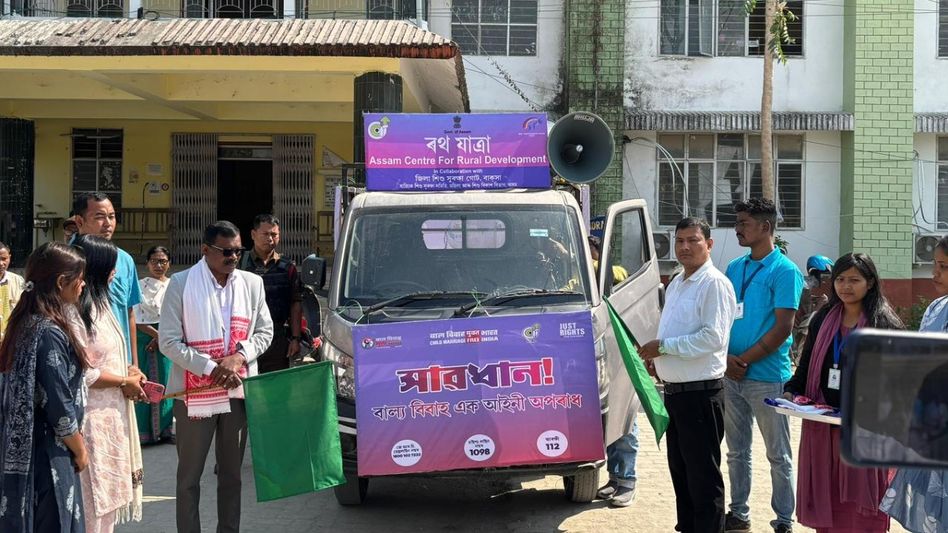 Assam: Mobile awareness van campaign launched in Baksa to promote child protection Assam: Mobile awareness van campaign launched in Baksa to promote child protection