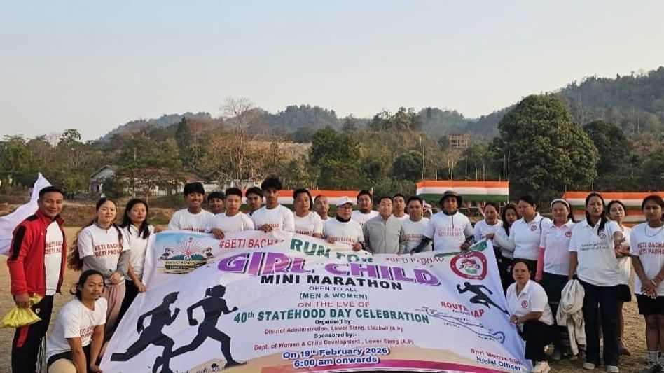 Mini marathon promotes girl child welfare ahead of Arunachal’s 40th Statehood Day Mini marathon promotes girl child welfare ahead of Arunachal’s 40th Statehood Day