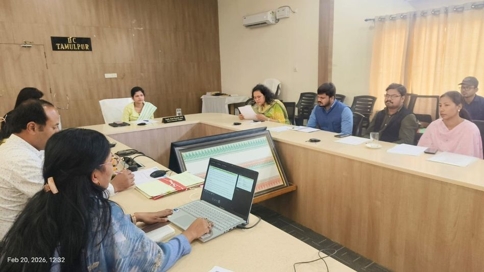 Assam: Disaster management meeting held at Tamulpur ahead of monsoon season Assam: Disaster management meeting held at Tamulpur ahead of monsoon season