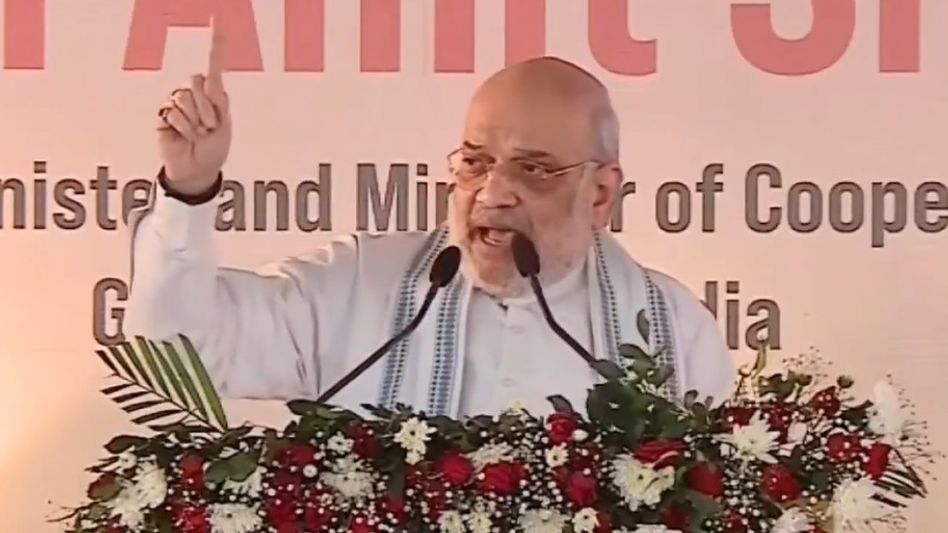BJP will make Assam flood-free in next five years, says Amit Shah BJP will make Assam flood-free in next five years, says Amit Shah