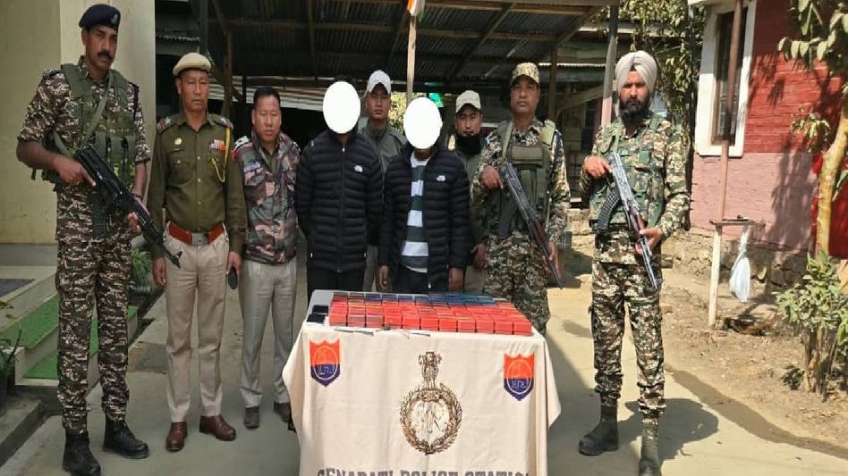 Drug haul in Manipur: Security forces nab two with 48 soap cases of brown sugar Drug haul in Manipur: Security forces nab two with 48 soap cases of brown sugar