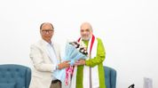 Manipur CM calls on Union Home Minister Amit Shah in New Delhi Manipur CM calls on Union Home Minister Amit Shah in New Delhi