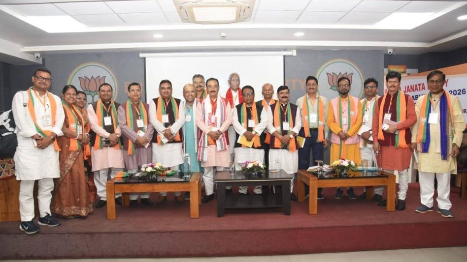 Tripura BJP leaders attend North East Training Mahabhiyan ahead of TTAADC polls Tripura BJP leaders attend North East Training Mahabhiyan ahead of TTAADC polls