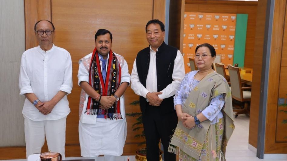Manipur CM calls on BJP National President Nitin Nabin in New Delhi Manipur CM calls on BJP National President Nitin Nabin in New Delhi
