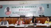 Nagaland: MoS Nimuben Bambhaniya reviews development works in Dimapur district Nagaland: MoS Nimuben Bambhaniya reviews development works in Dimapur district