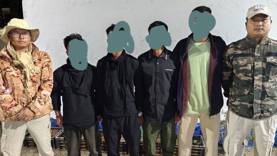 Manipur: Four cadres of proscribed outfits held near India–Myanmar border Manipur: Four cadres of proscribed outfits held near India–Myanmar border