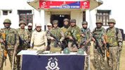 Rifle, pistol and grenade seized in major operation in Manipur's Imphal East Rifle, pistol and grenade seized in major operation in Manipur's Imphal East