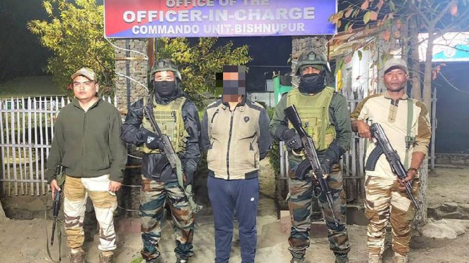Manipur Police Constable driver arrested for alleged links with banned KCP (MFL) Manipur Police Constable driver arrested for alleged links with banned KCP (MFL)