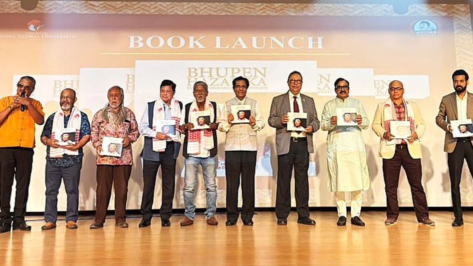 “Bhupen Hazarika: Twenty Songs and Seven Portraits” Released in Centenary Tribute to the Bard of the Brahmaputra “Bhupen Hazarika: Twenty Songs and Seven Portraits” Released in Centenary Tribute to the Bard of the Brahmaputra