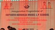 New building of Gopinath Bordoloi Model LP School inaugurated in Haflong New building of Gopinath Bordoloi Model LP School inaugurated in Haflong